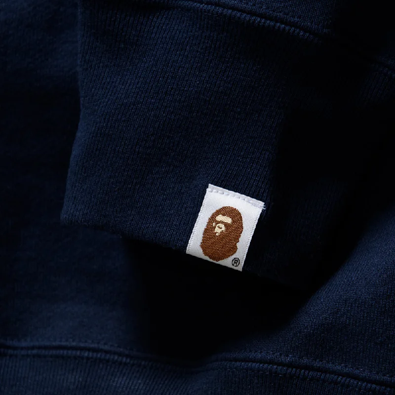 A Bathing Ape Relaxed Fit Crewneck - Navy