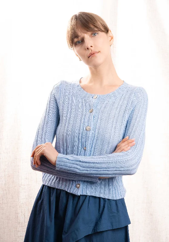 Cardigan 65259 Light-Blue