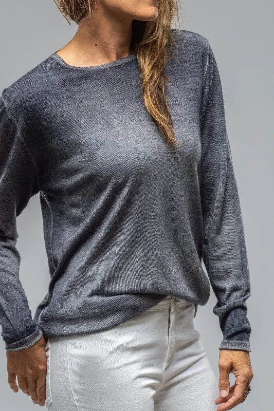 Ellia Over-Dyed Lightweight Cashmere In Stone