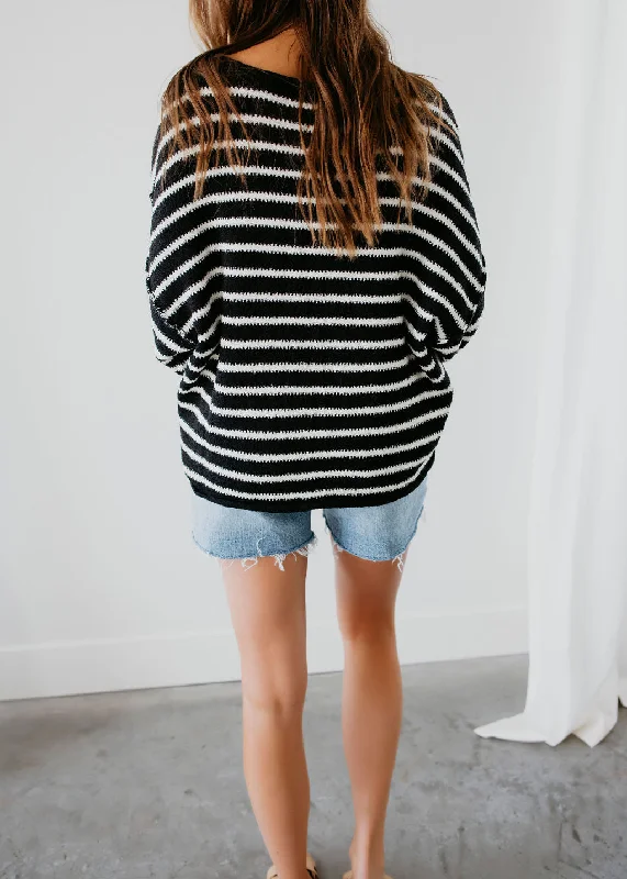 Maylin Oversize Stripe Sweater