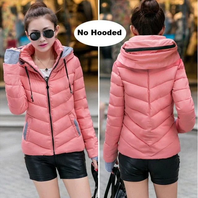 Pink-No hood / M