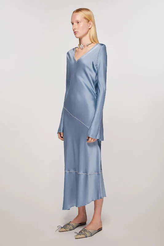 ACNE STUDIOS Women Satin Bias Cut Dress