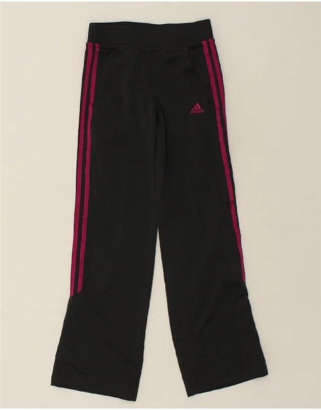 ADIDAS Womens Tracksuit Trousers UK 6 XS  Grey Polyester