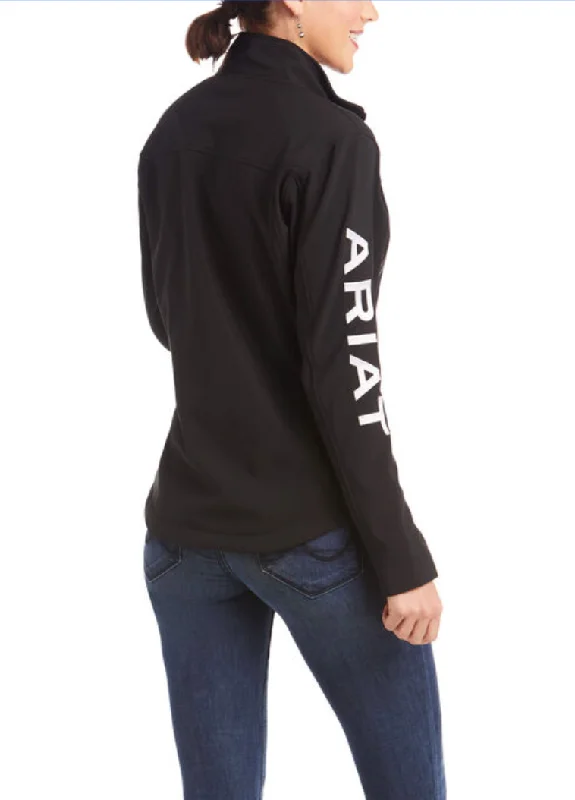 Ariat Womens NewTeam Softshell - Black/White