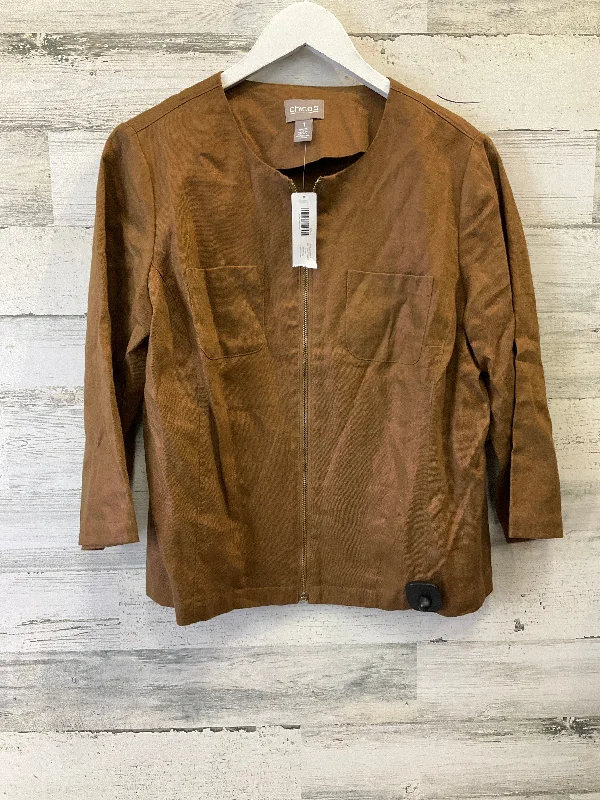 Brown Blazer Chicos, Size M