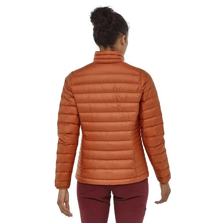 Down Sweater Jacket (Sunset Orange)