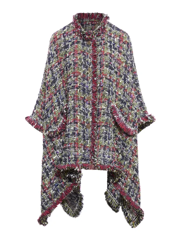 Tweed cape