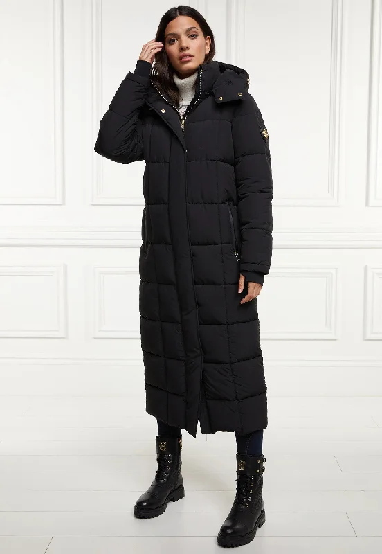 Carrington Longline Coat - Black