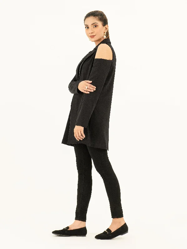 Cold Shoulder Coat