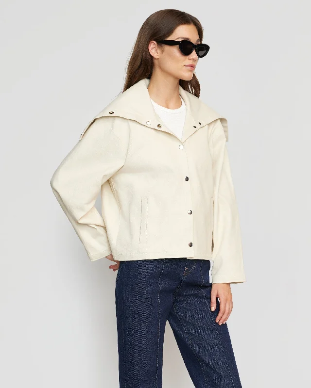 Jona Cropped Collared Jacket