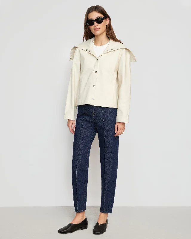 Jona Cropped Collared Jacket