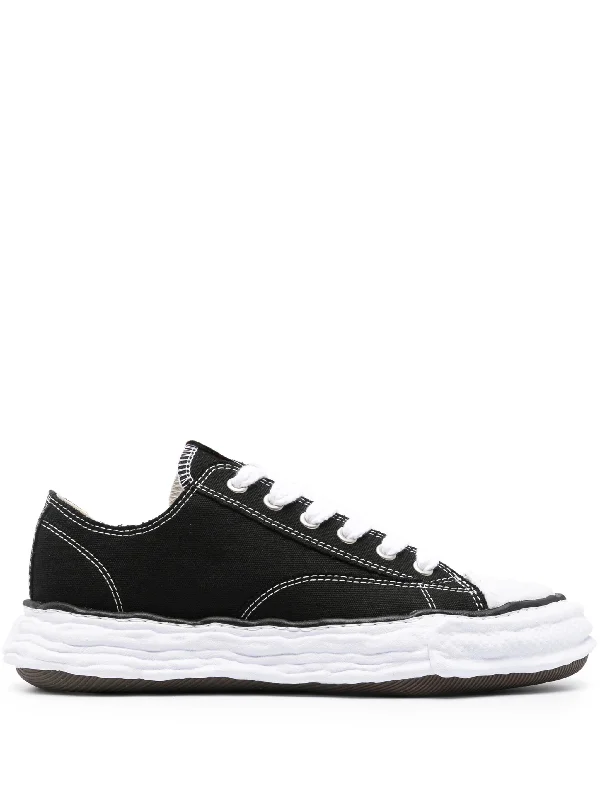 MAISON MIHARA YASUHIRO Peterson 23 Low/Original Sole Canvas Low-Top Sneakers