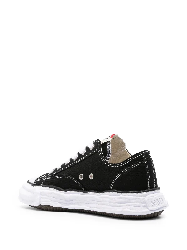 MAISON MIHARA YASUHIRO Peterson 23 Low/Original Sole Canvas Low-Top Sneakers