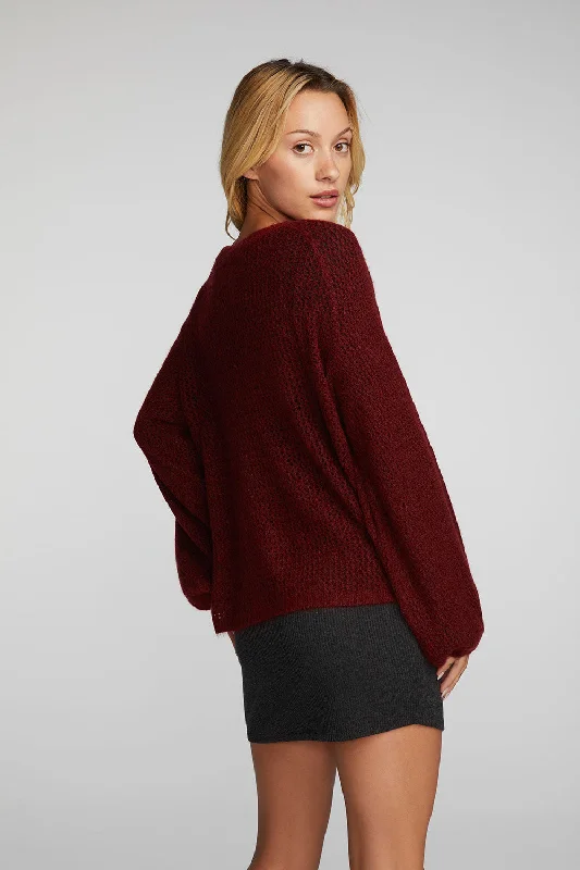 Mohair Sweater Knit Belle Pullover