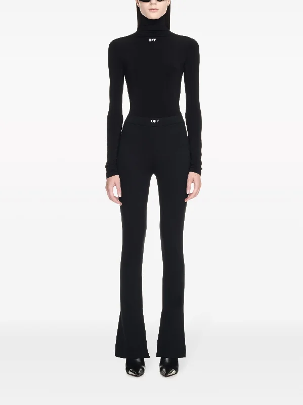 OFF-WHITE Women Sleek Split Leggings