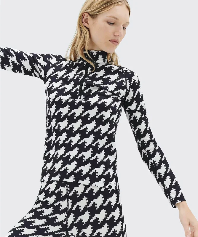 Houndstooth-Black/Snow White / XS