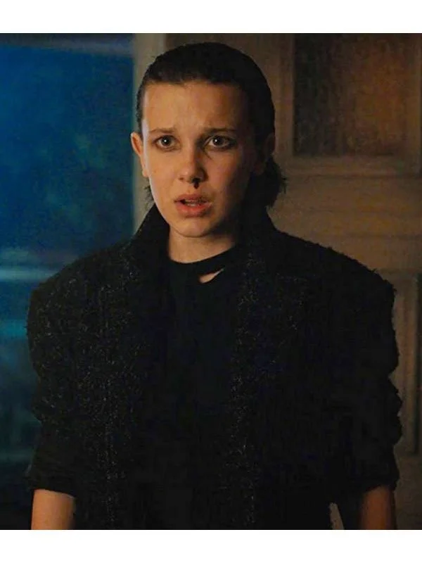 Stranger Things S03 Eleven Wool Coat