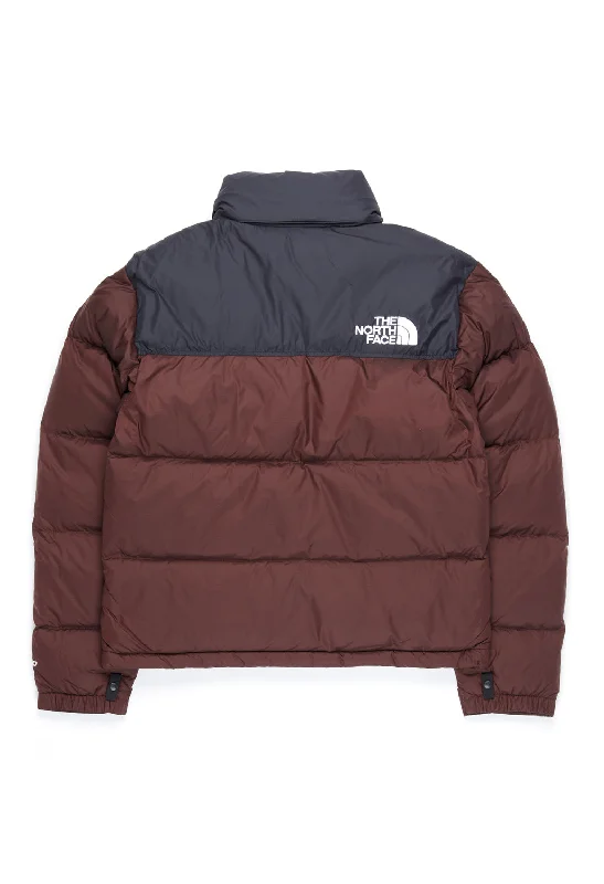 The North Face 1996 Retro Nuptse Women's Jacket - Coal Brown / TNF Black