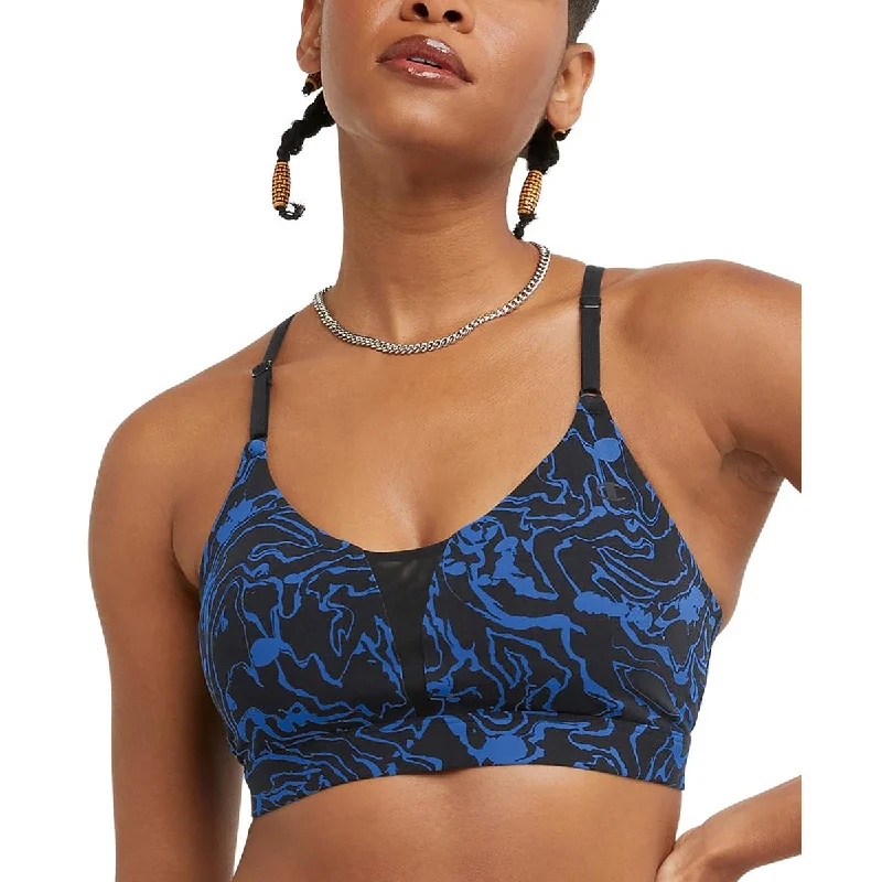 Champion Womens Printed Fitness Sports Bra