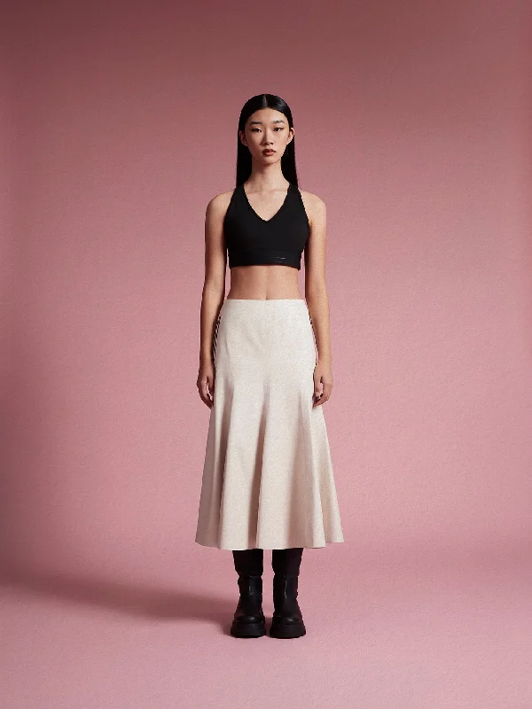 Leia Vegan Leather Skirt