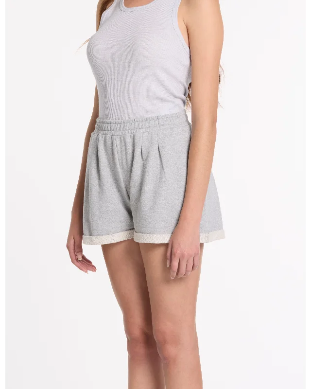 Clique Terry Short - Grey Marle