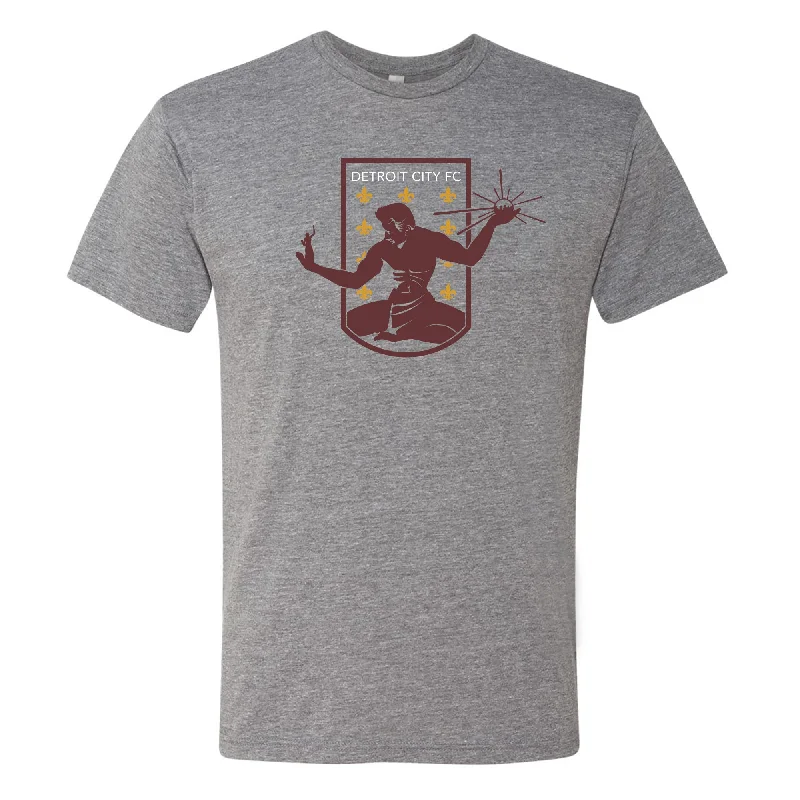 DCFC Three Color Crest Tee - Grey