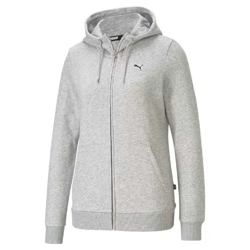 Puma - Women's Essentials Small Logo Full Zip Hoodie (586811 54)