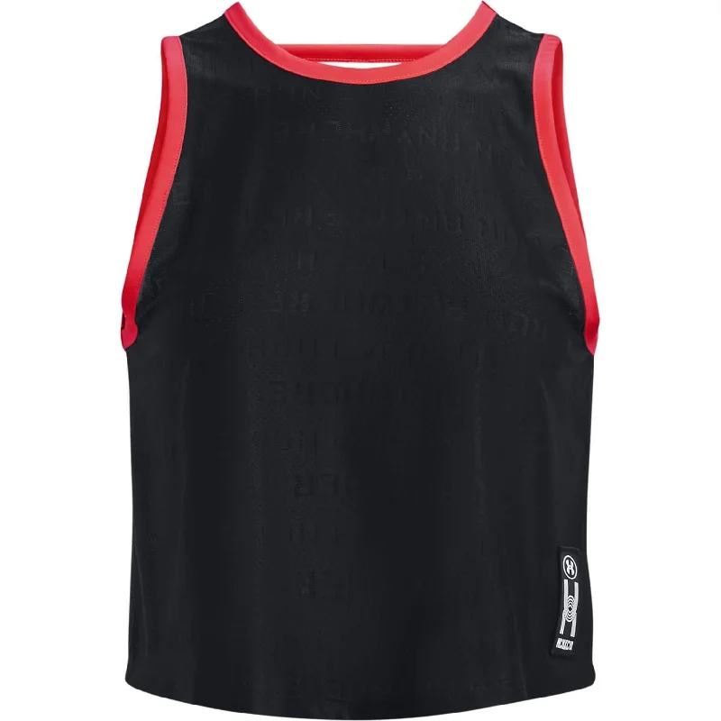 Under Armour Run Everywhere Womens Running Vest Tank Top - Black