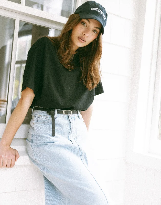 Luca Oversized Tee (Black)