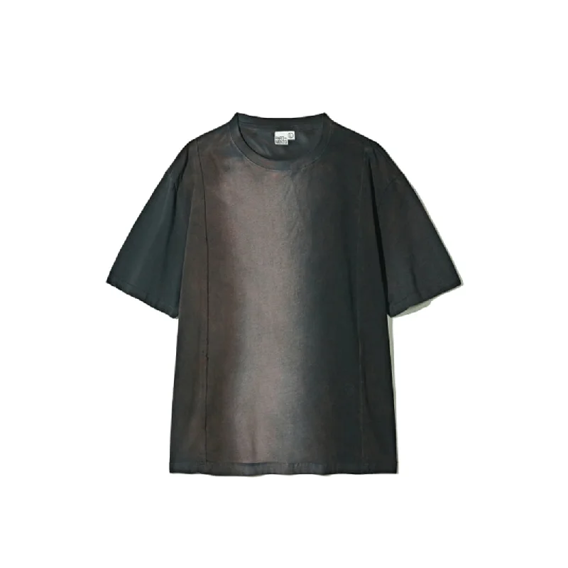 Partimento VTG Washed Color Blocking Tee - Charcoal Gray