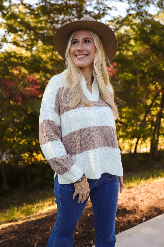 A Classic Tale Sweater-Beige