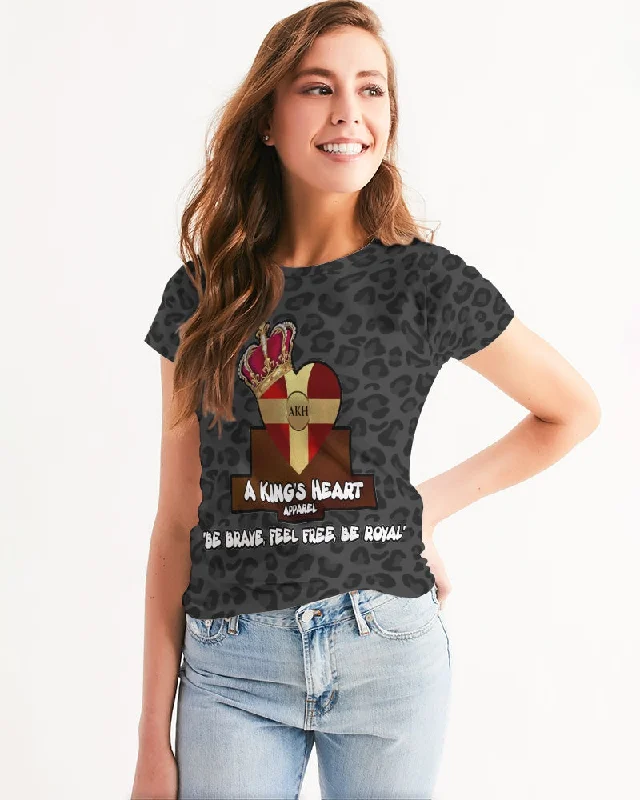 AKH Black Leopard Women's Tee