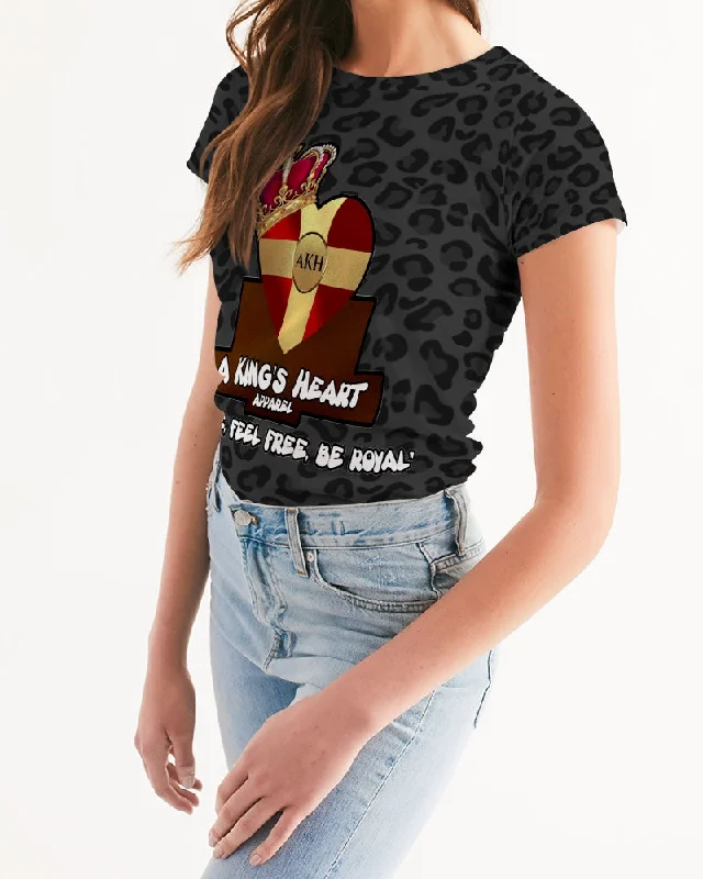 AKH Black Leopard Women's Tee