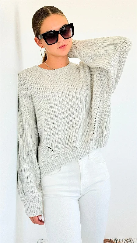 Long Sleeve Knit Sweater