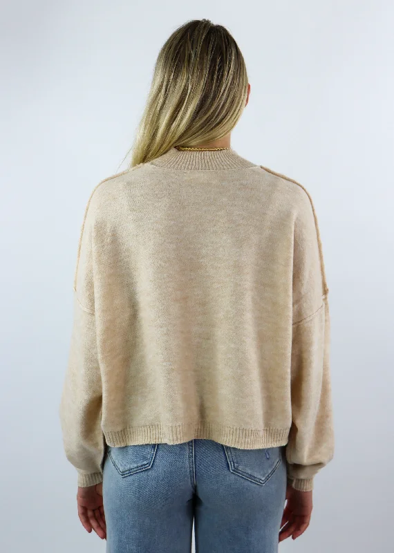 Right On Time Sweater ★ Oatmeal