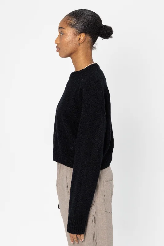 Bruzzi Oversized Sweater, Black