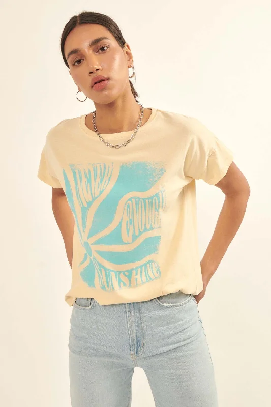 Never Enough Sunshine Vintage Graphic Tee