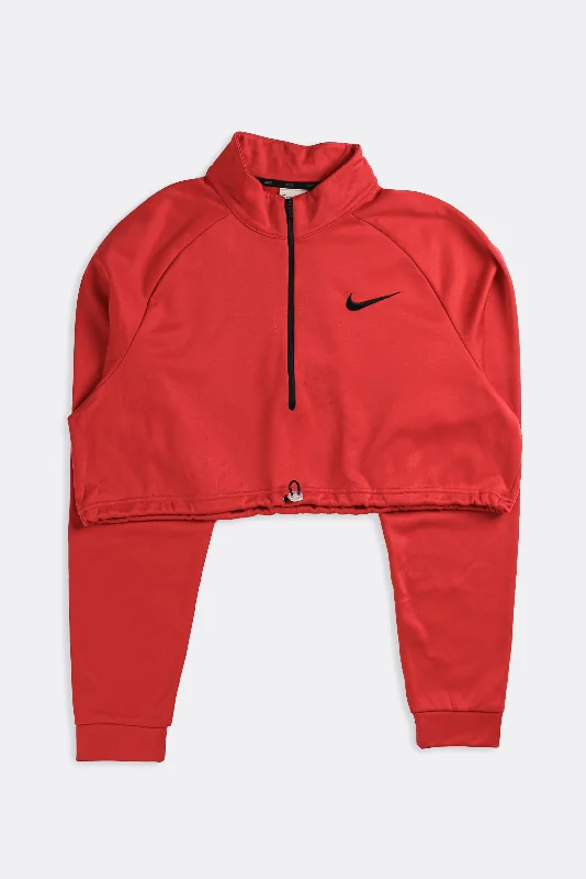 Rework Nike Crop Athletic Sweater - XL