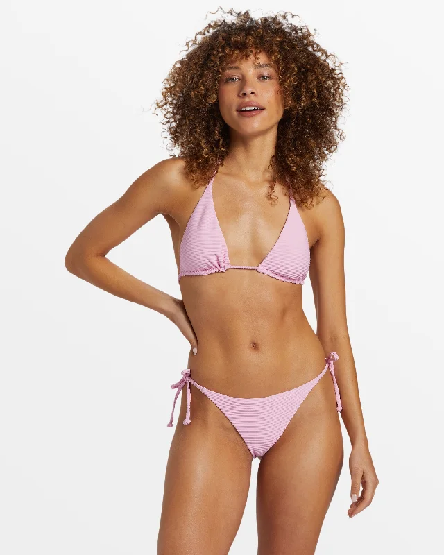 Tanlines Multi-way Triangle Bikini Top - Pink Dream