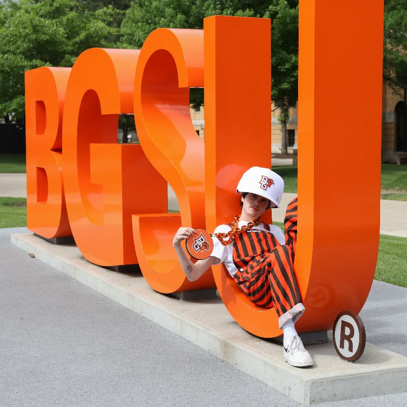 BGSU Striped Game Bibs