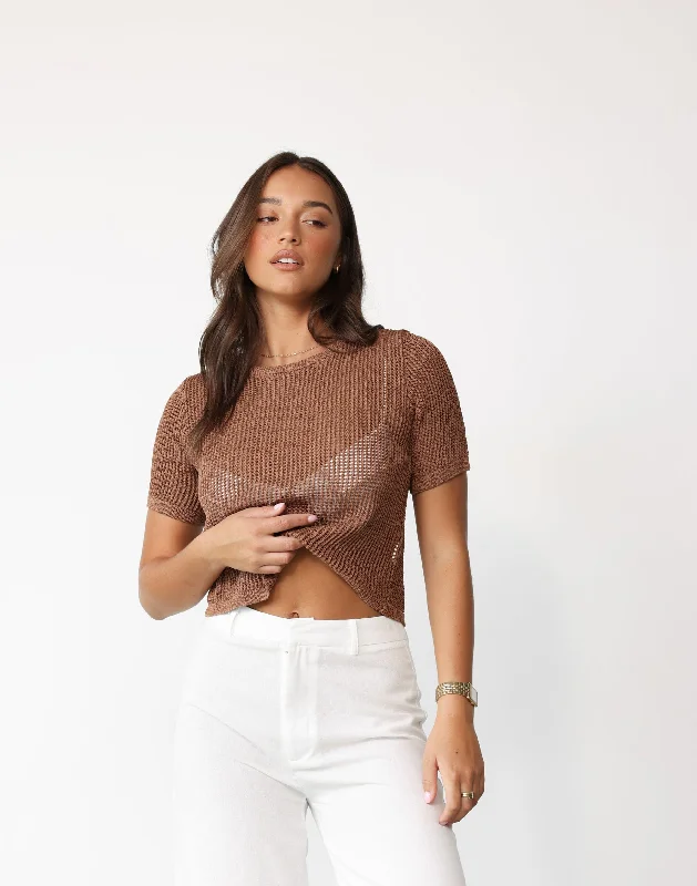 Niana Top (Mocha)