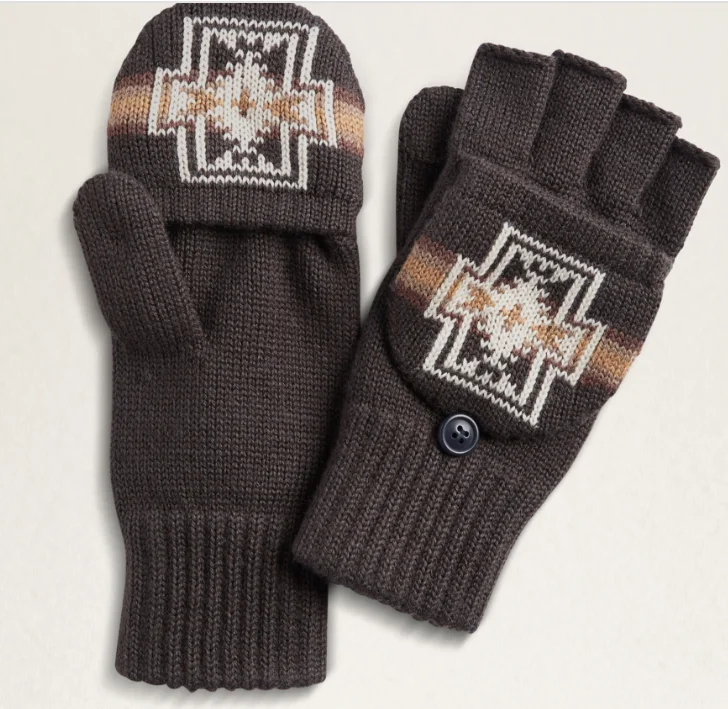 Pendleton Harding Convertible Fingerless Mittens