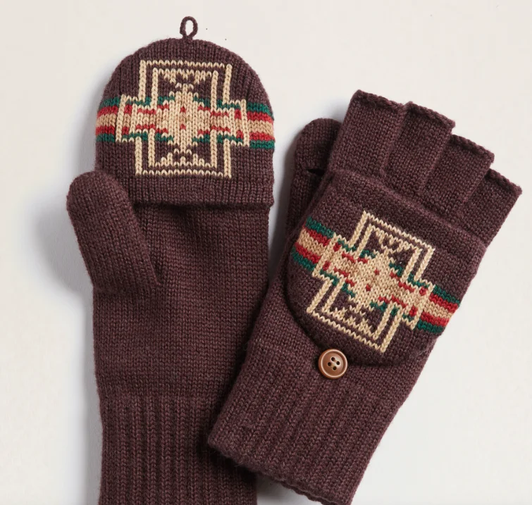 Pendleton Harding Convertible Fingerless Mittens