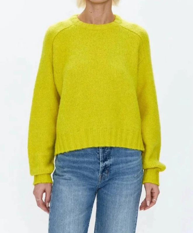 Adina Sweater In Zest