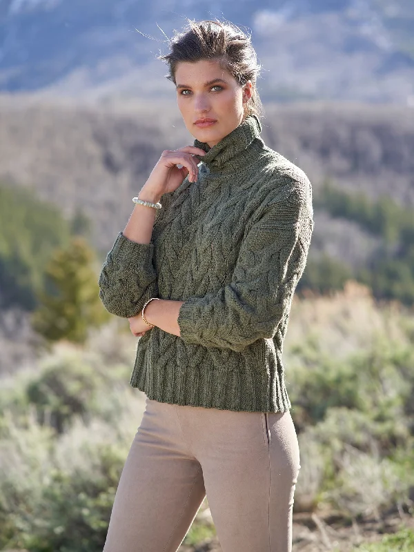 Bianca Cable Cashmere Sweater