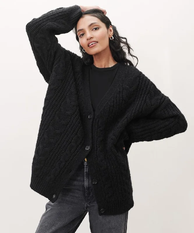 Cable Cocoon Cardigan