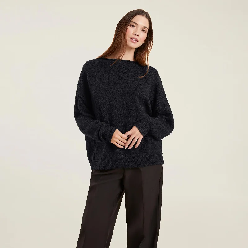 Cozy Knit Sweater | Black