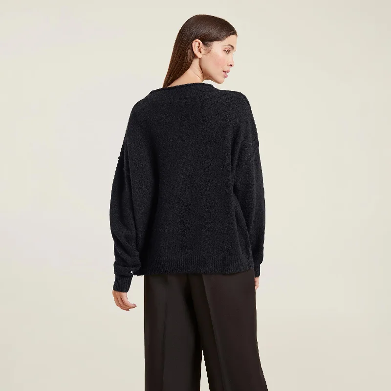 Cozy Knit Sweater | Black