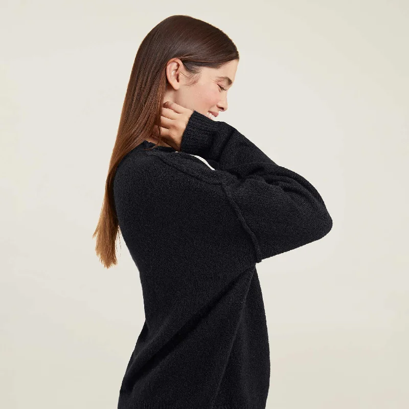 Cozy Knit Sweater | Black