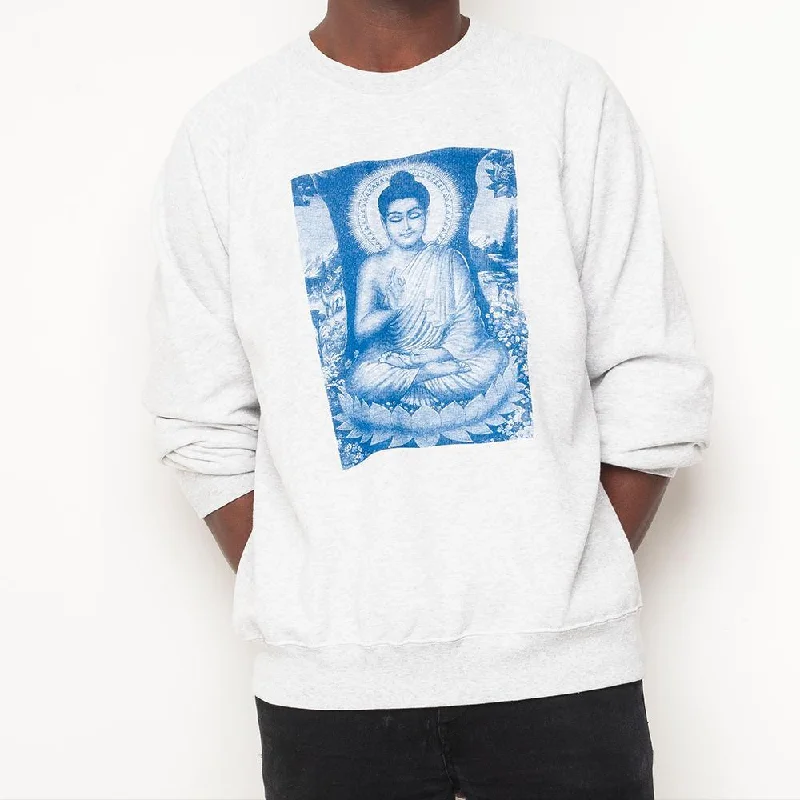 H&L - Buddha - Mens Sweat - Grey